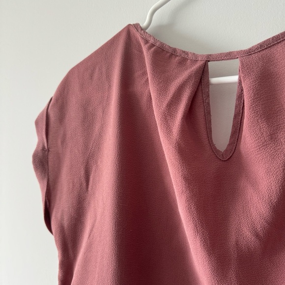 Mauve Chiffon Blouse - Picture 5 of 5